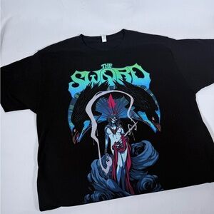 The Sword Baraels Blade Band T Shirt Black T Shirt Men’s L